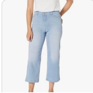 Gloria Vanderbilt Amanda Wide Leg Crop NWT